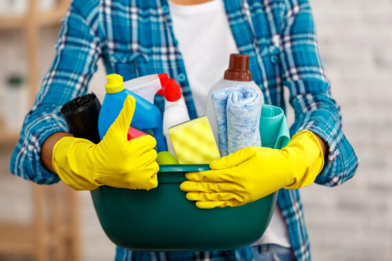 Concept for home cleaning services
